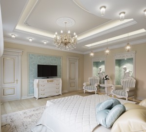 спальня, дизайн спальни, классический интерьер, лена дизайн, дизайн интерьеров